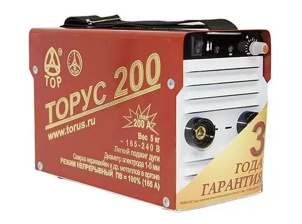 Аппарат инверторный Торус-200 Классик (220В, 30-200А) б/к