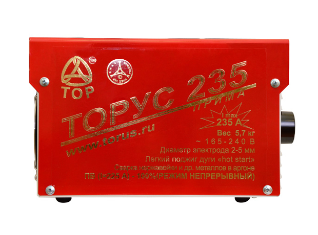Аппарат инверторный Торус-235 ПРИМА (220В, 20-235А) б/к