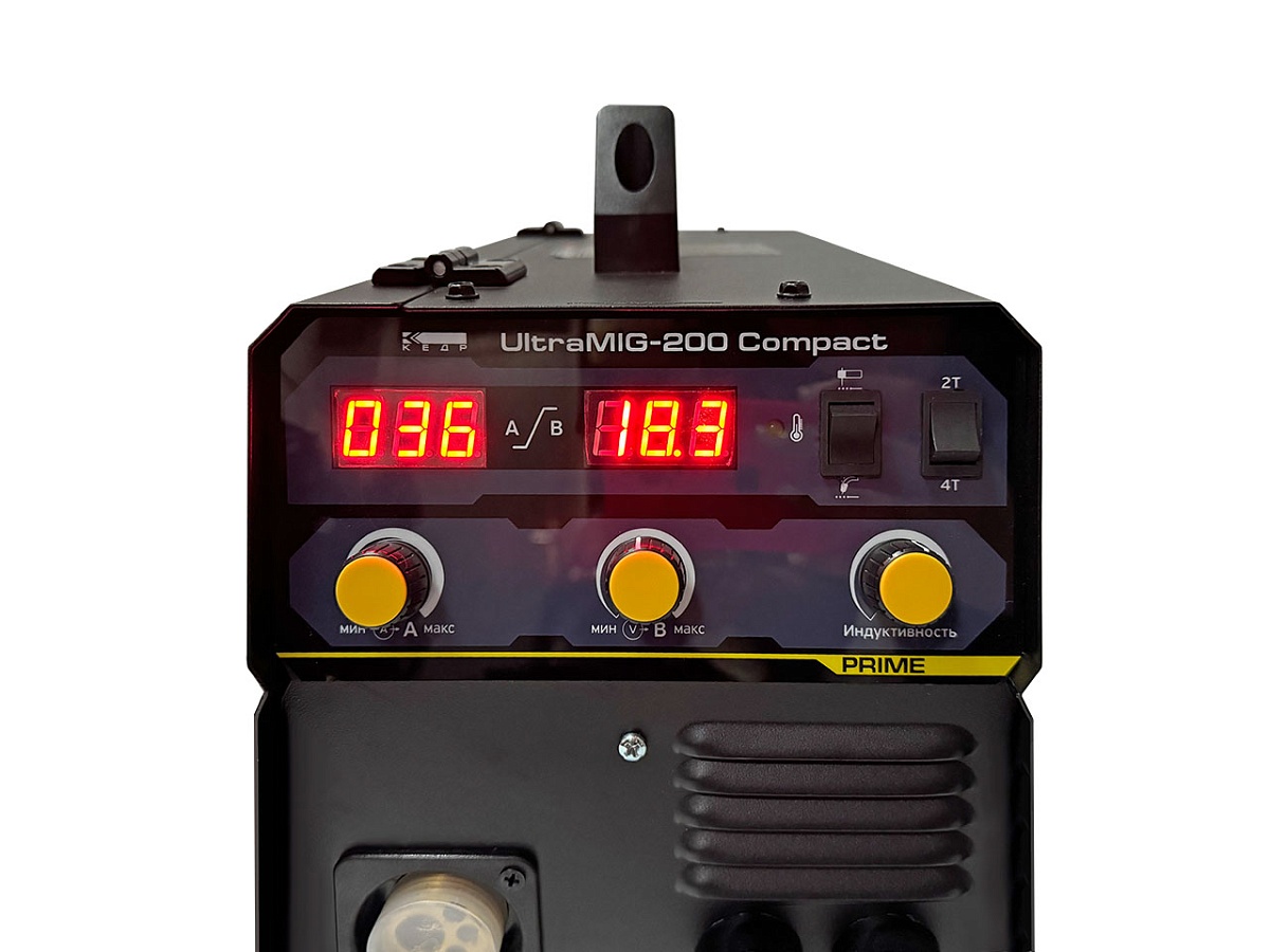 Полуавтомат  КЕДР UltraMIG-200 Compact (230В, 40-200А)